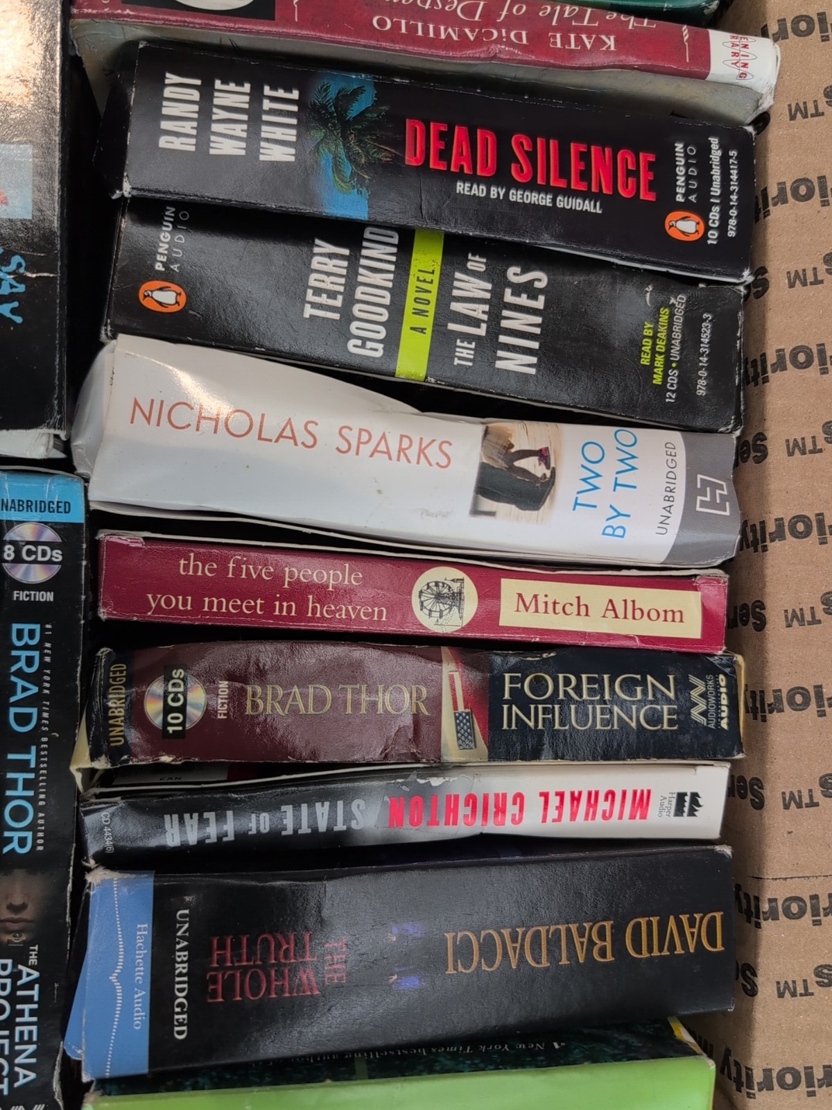 Mixed Lot of 15 Audio Books on CD Thriller Mystery Drama Suspense +More T6#217