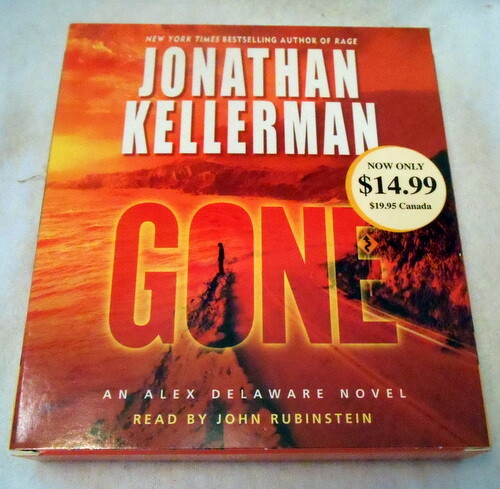 GONE No. 20 by Jonathan Kellerman (2007, 5 CDs, Abridged) John Rubinstein Reads