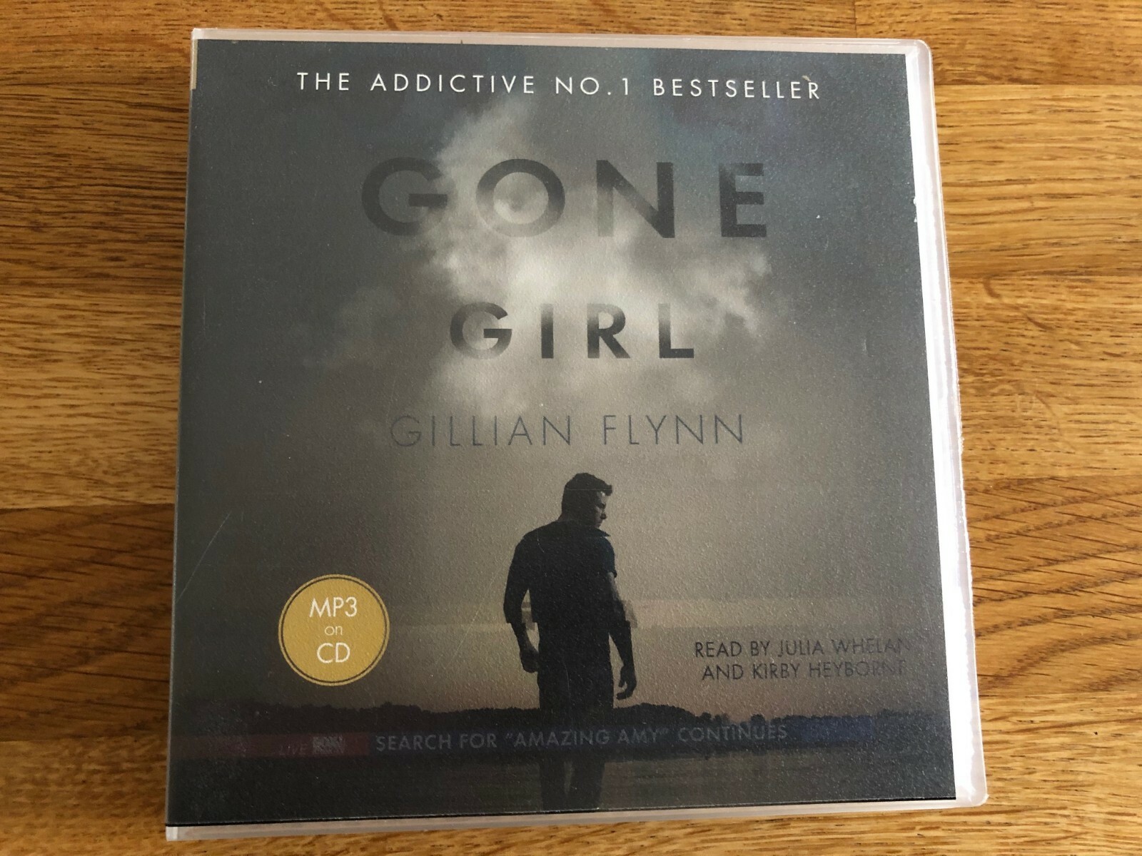 GONE GIRL Gillian Flynn 3 MP3 Audio CDs No 1 Bestseller Very Good Condition