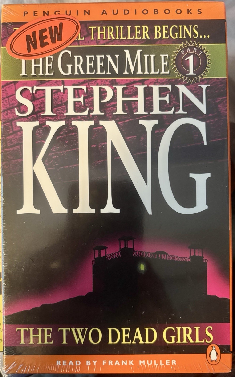 Stephen King audiobook two dead girls sealed 2 Cassettes
