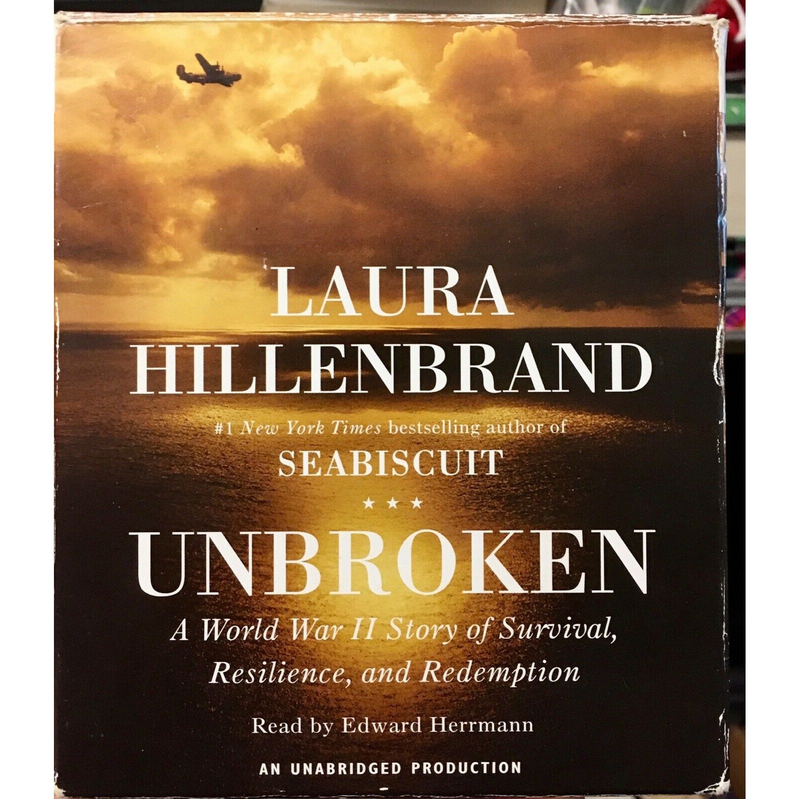 UNBROKEN — Audiobook by Laura Hillenbrand, WW II Story of Survival — 11 CDs