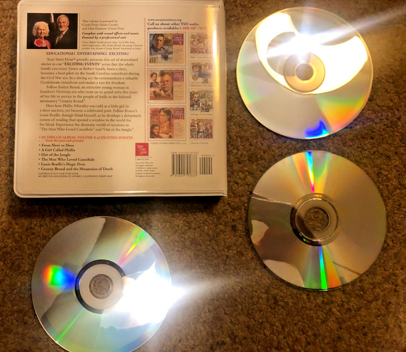 Exciting Events — Volume 8 by Your Story Hour (2019, Compact Disc)