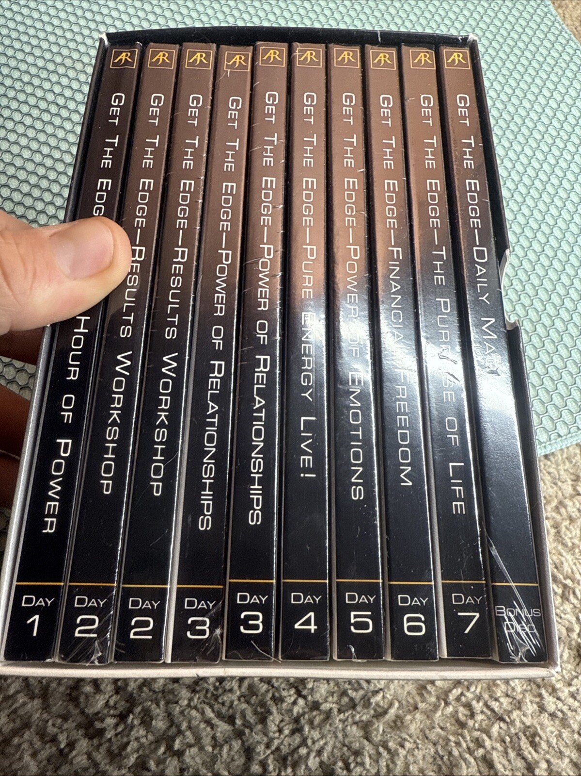 Anthony Tony Robbins Get The Edge InComplete CD Box Set MISSING DISC 1
