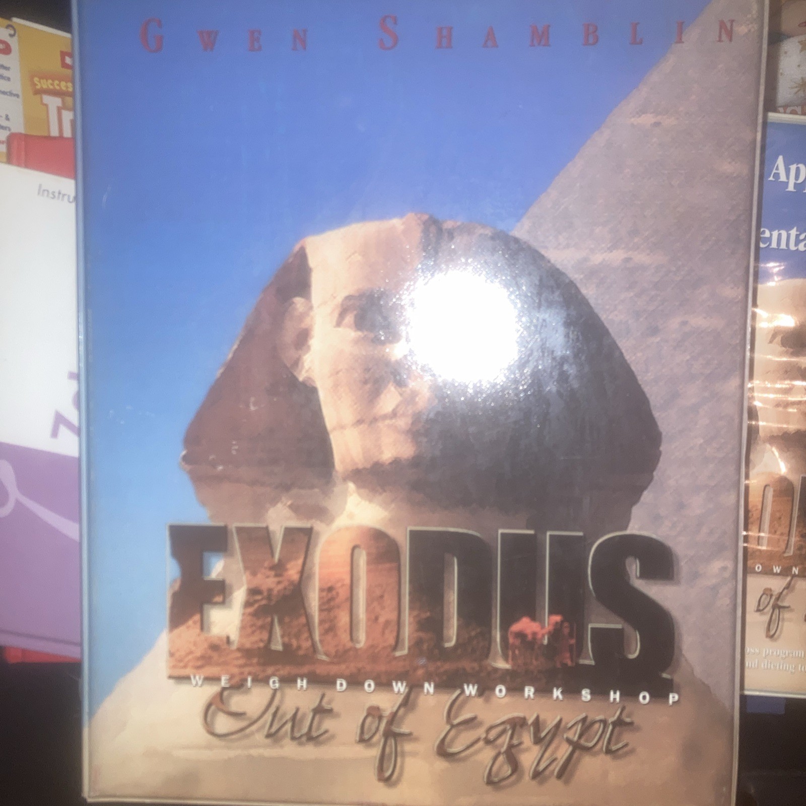 Exodus Out Of Egypt Weigh Down Workshop Cassette Tapes /Spiral Notebook Set