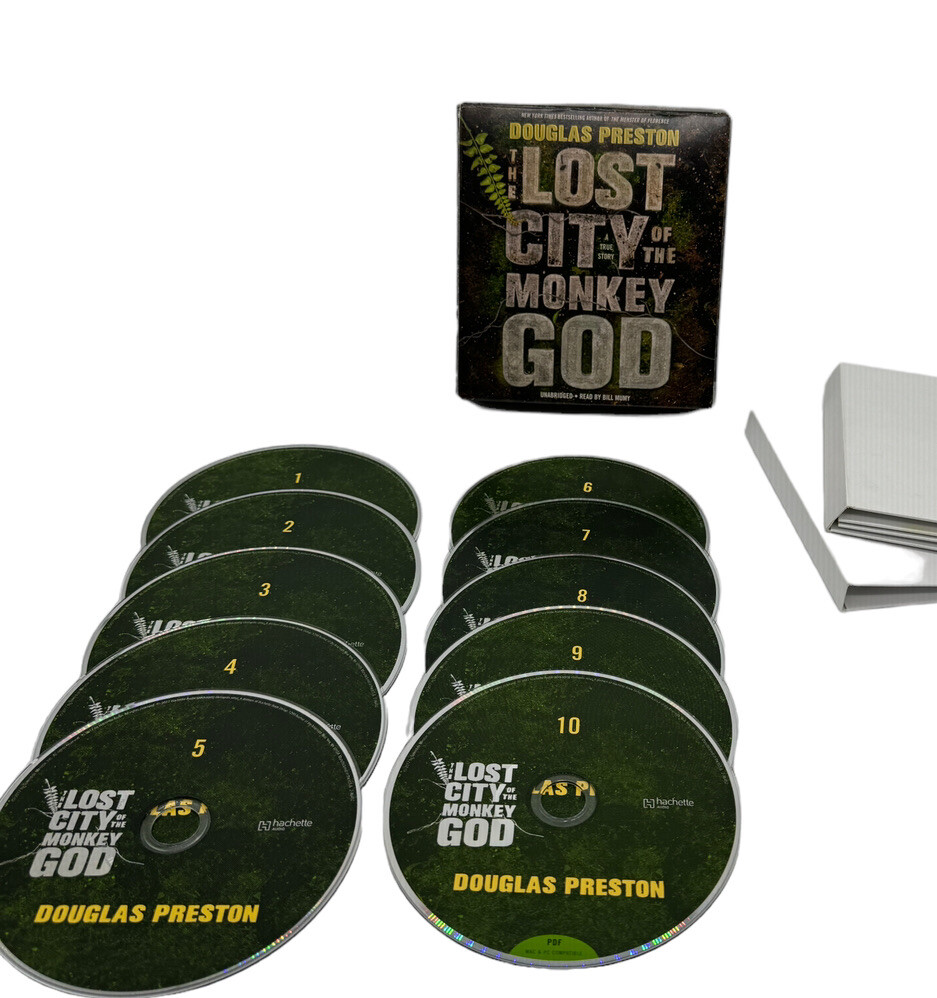 The Lost City of the Monkey God Douglas Preston Unabridged Audio Book On CD