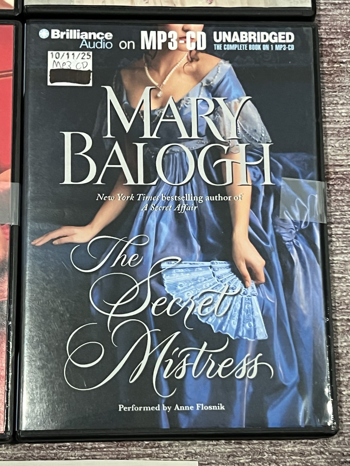 Mary Balogh Romance Series (Brilliance Audiobook MP3-CD Set Of 4) Very Good !