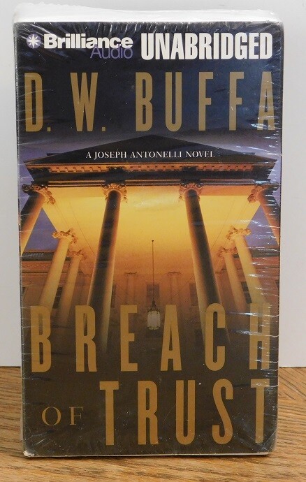 New Sealed BREACH OF TRUST by D. W. Buffa AUDIOBOOK Unabridged on 10 Cassettes