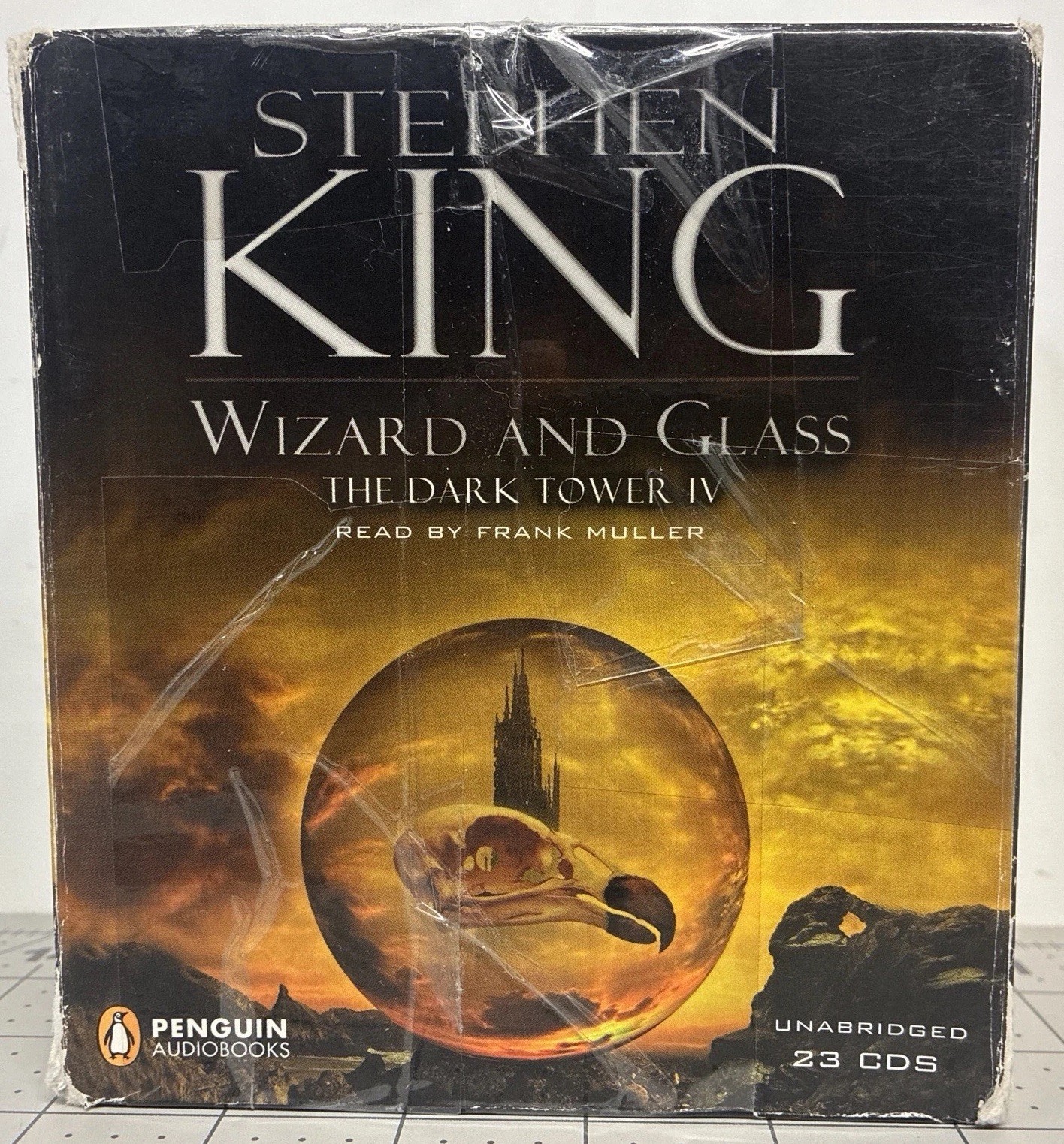 Stephen King Wizard & Glass The Dark Tower IV 23 Compact Discs (CDS) 2003 VTG