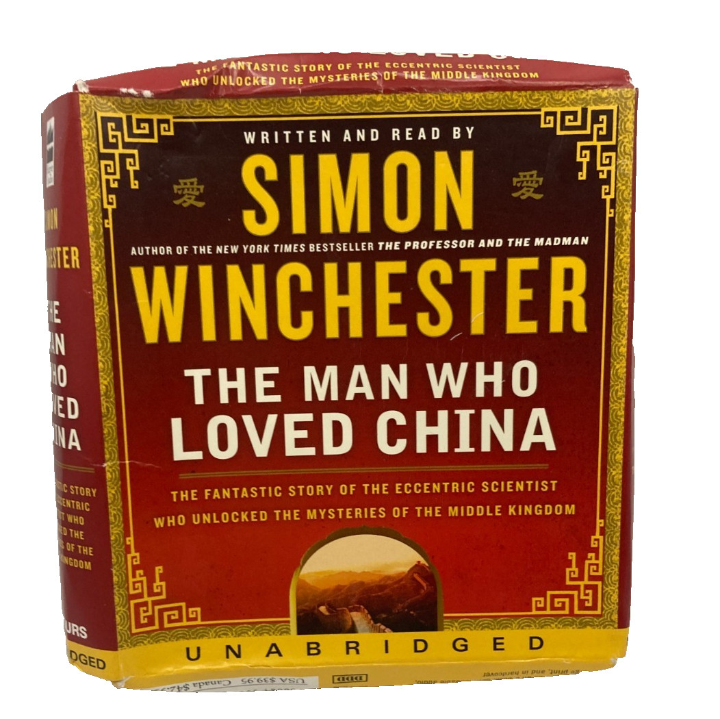 The Man Who Loved China by Simon Winchester CD Audiobook 2008 Free Post