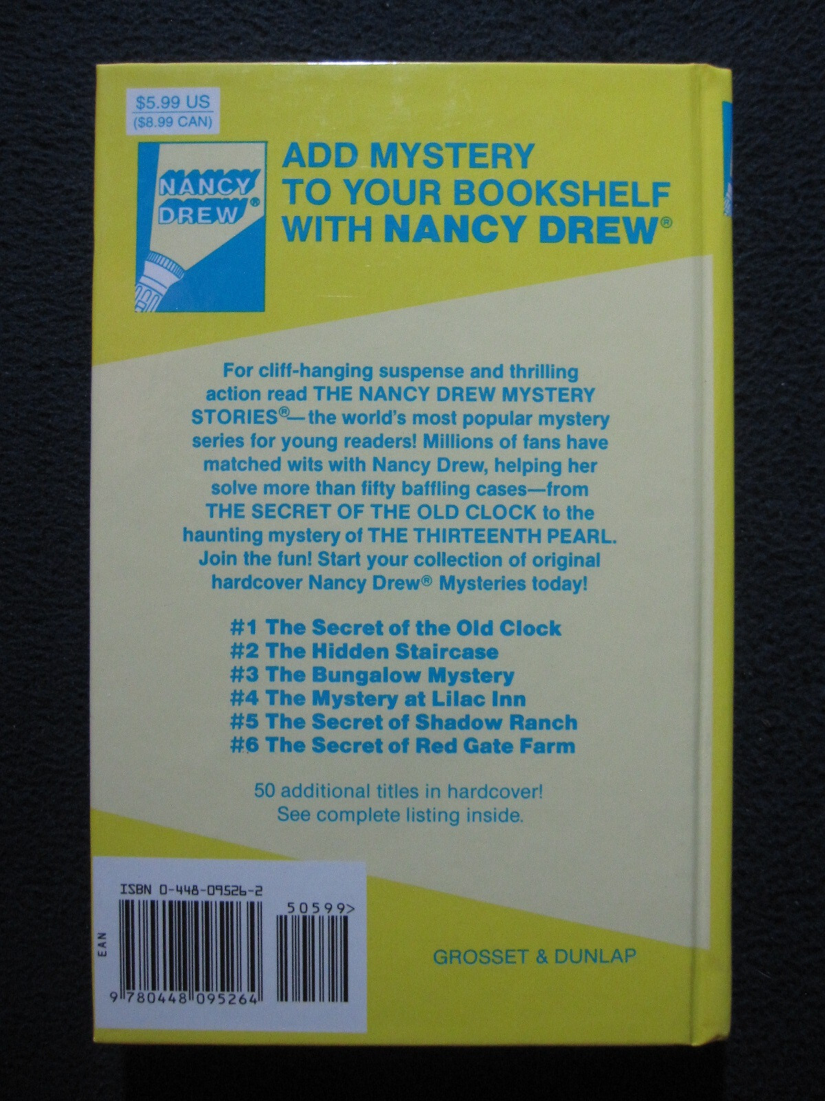 The Clue of the Leaning Chimney (Nancy Drew, Book 26) [Hardcover] Keene, Carolyn