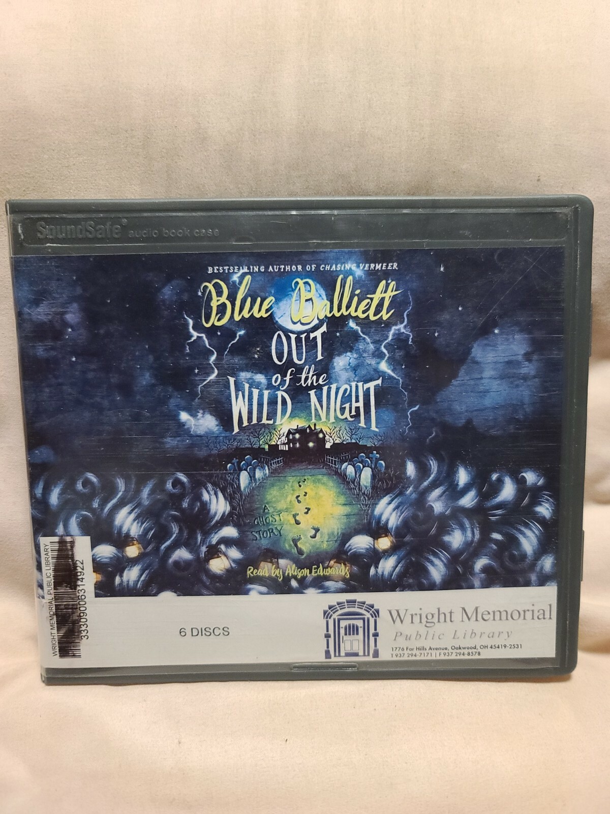 Shelf62g Audiobook~Blue balliet out of the wild night- chasing vermeer