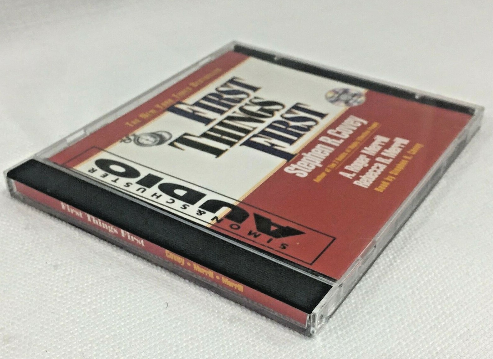 Stephen R. Covey 7 Habits for Managers CD New Sealed + First Things First CD