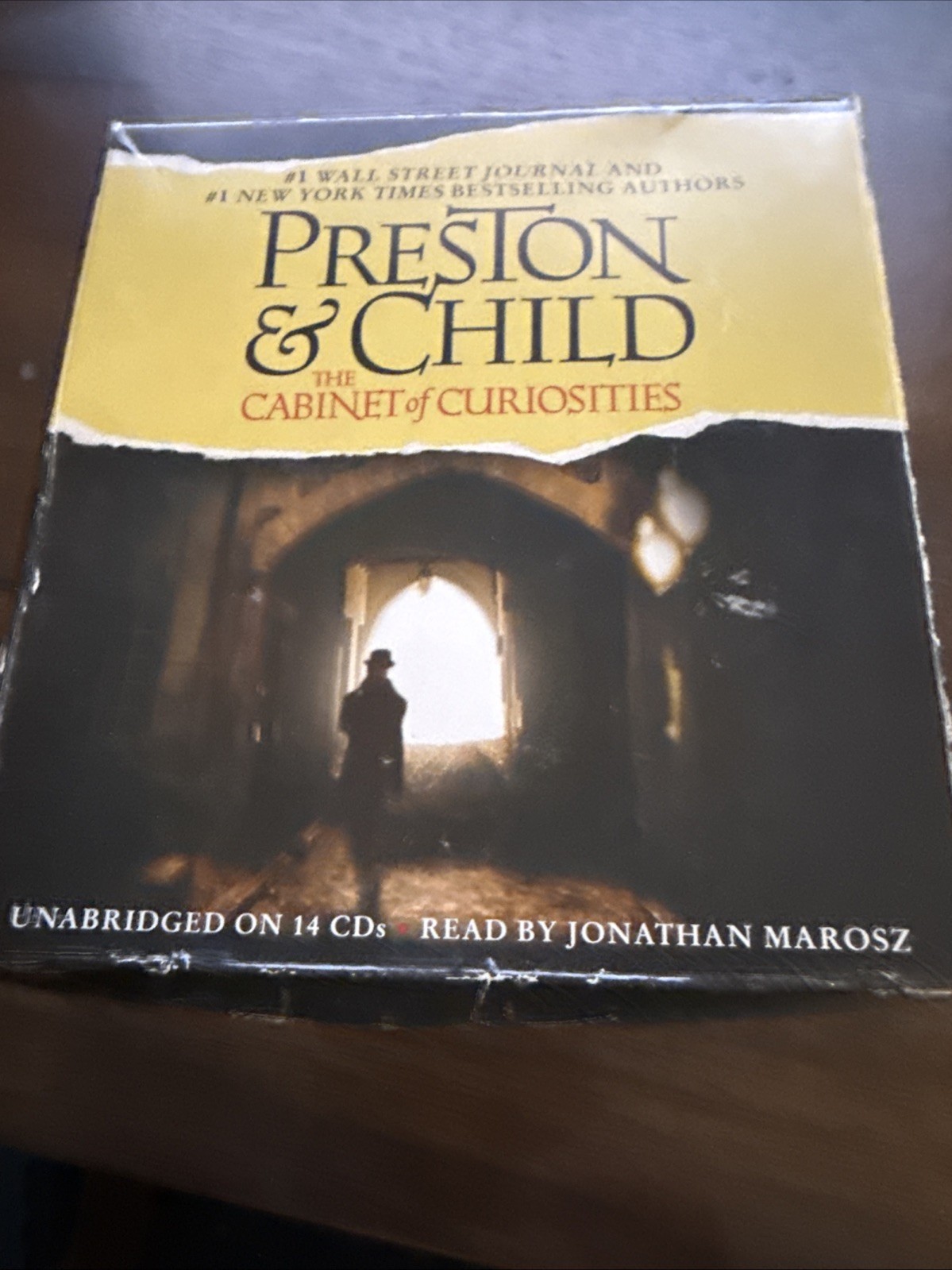 Cabinet of Curiosities Preston Child Audiobook CD 14 Disc Set Agent Pendergast
