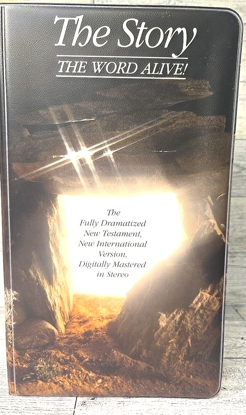 The Story Word Alive! NIV Bible 12 Cassette Tape Fully Dramatized New Testament