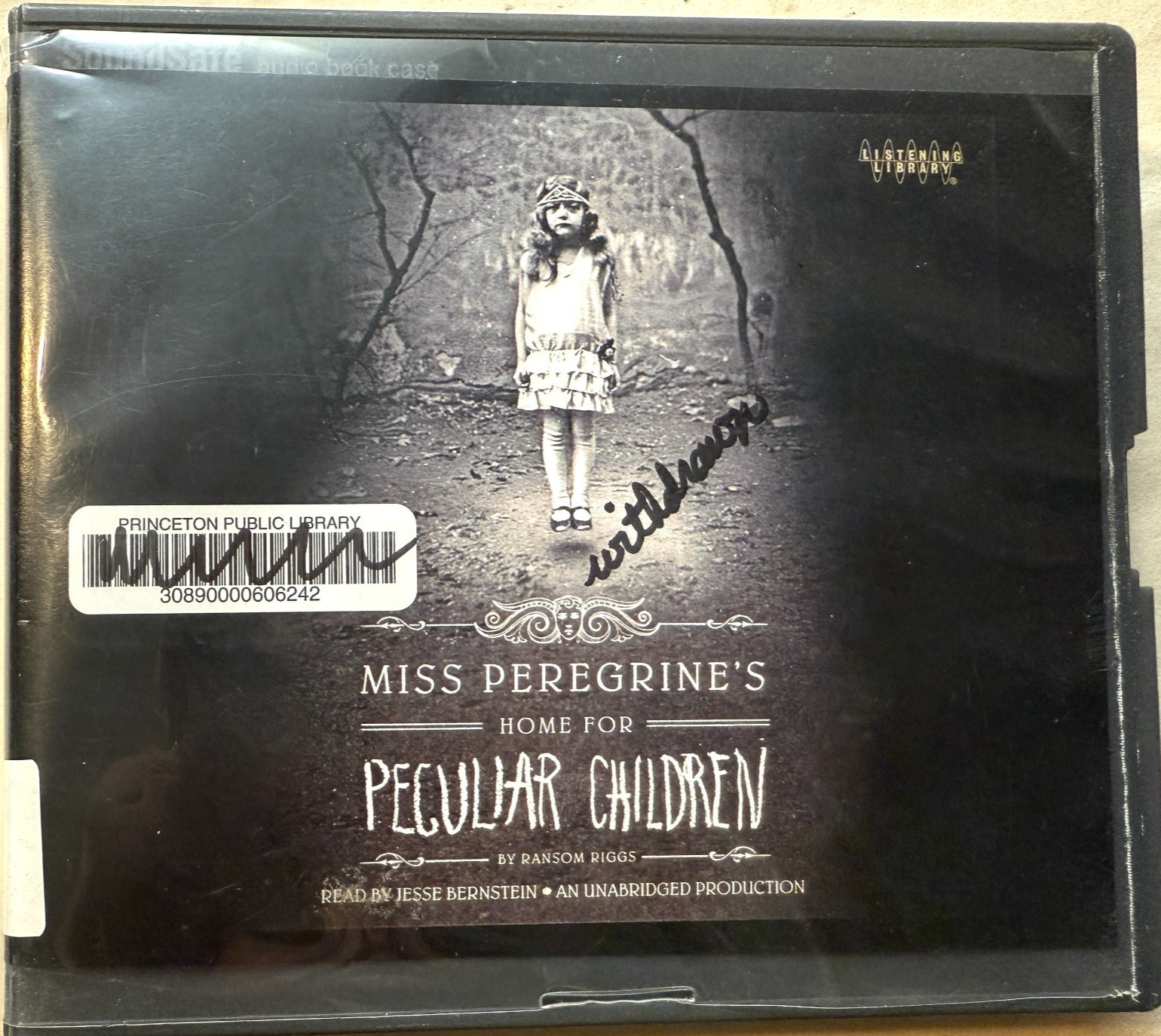 Miss Peregrine’s Home for Peculiar Children 8 Disc Audio Set Jesse Bernstein