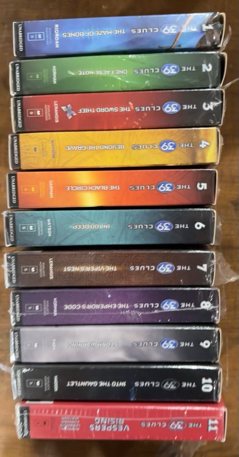 The 39 Clues Complete Original Audiobook CD Set Books 1-11 Great Condition