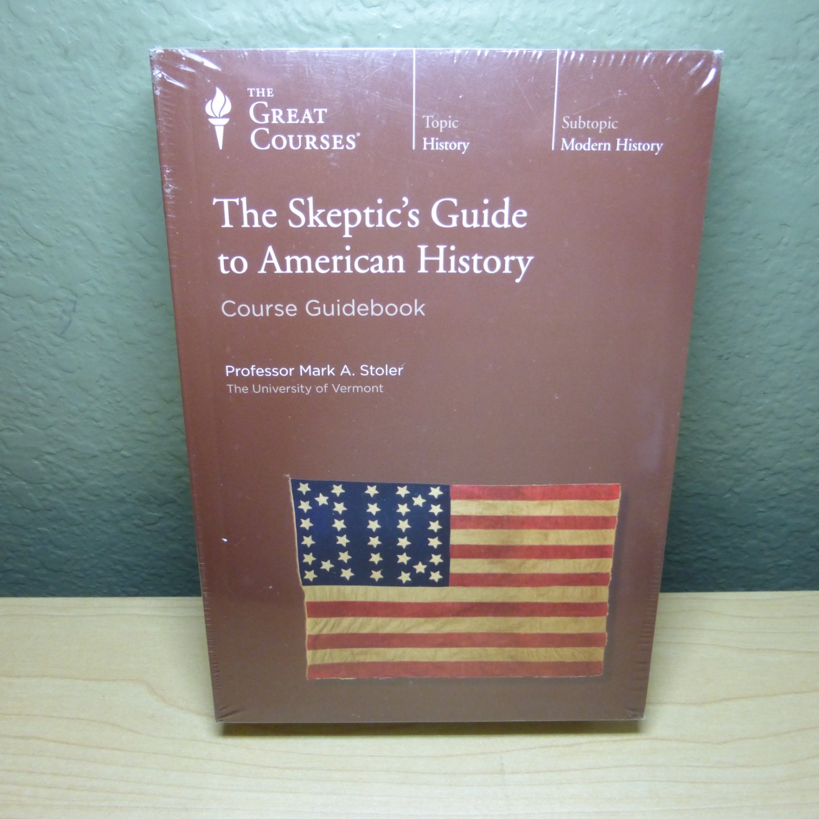 Great Courses Skeptic’s Guide to American History 12 Audio CDs + Guide New