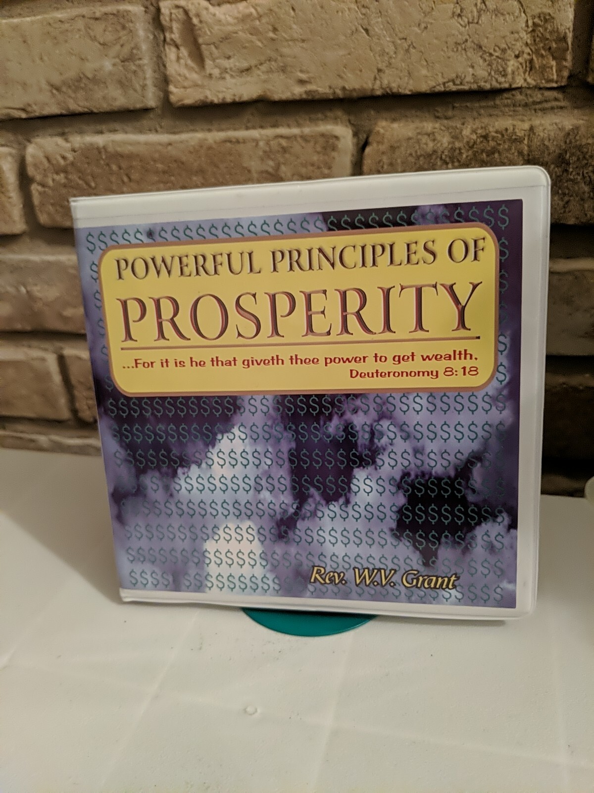 Powerful Principles Of Prosperity Rev. W. V. Grant Audiobook 7 CD Set Christian