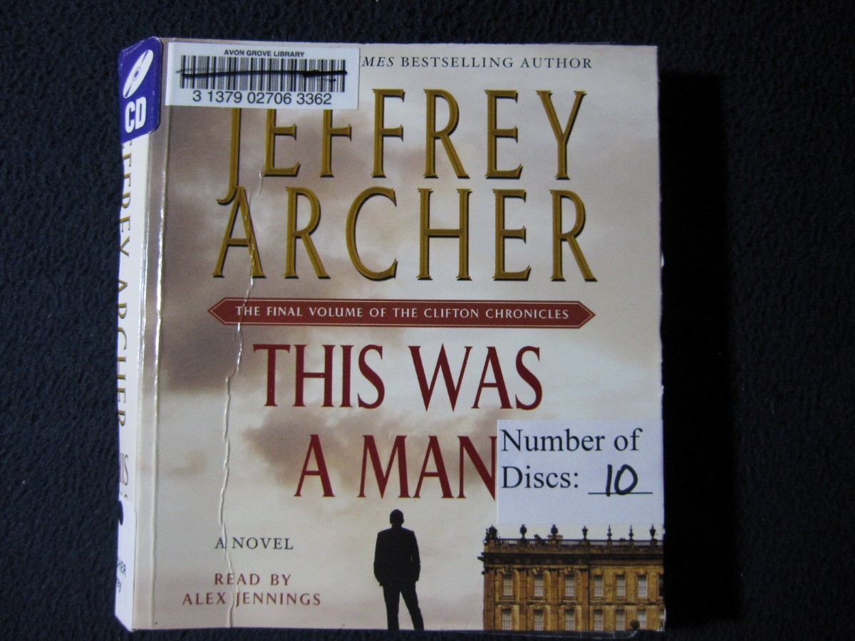This Was a Man NO CASE [10 Audio CDs] Jeffrey Archer, Alex Jenings