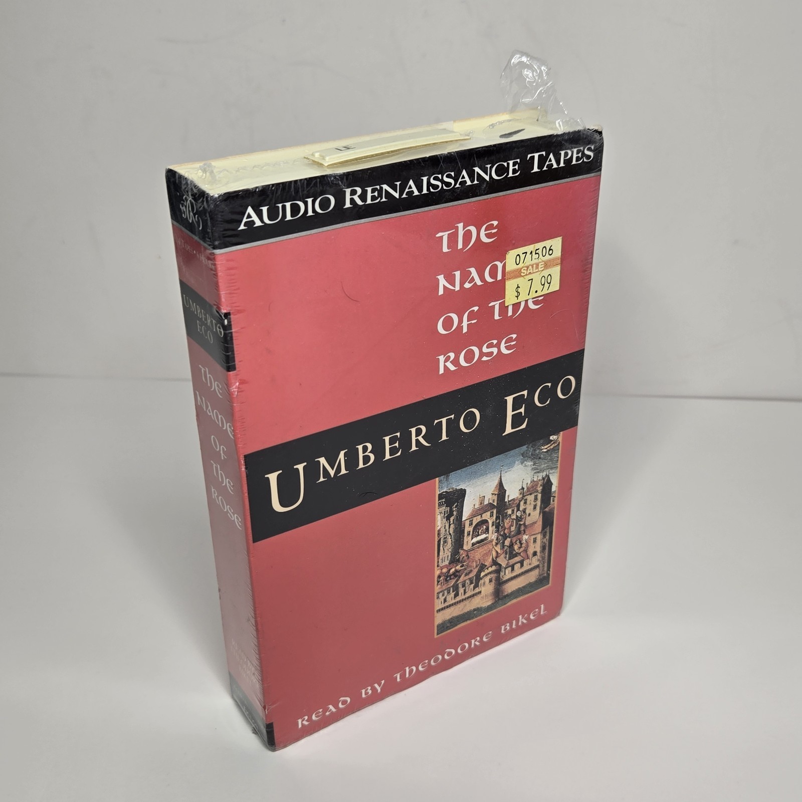 “The Name Of The Rose” Umberto Eco 1995 Audio Tape Sealed Read By Theodore Bikel
