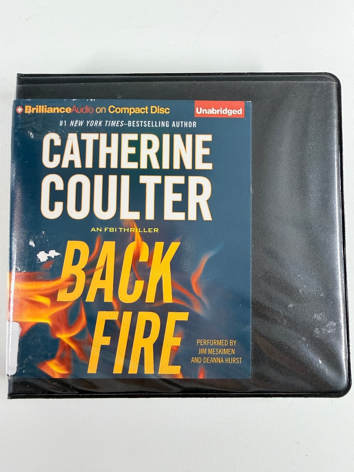 Backfire by Catherine Coulter Audiobook CDs Unabridged 10 Discs