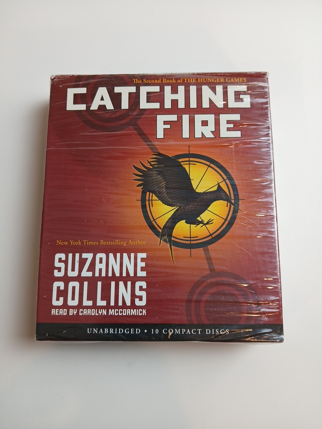The Hunger Games: Catching Fire Suzanne Collins Book 2 Audiobook 10 CDs