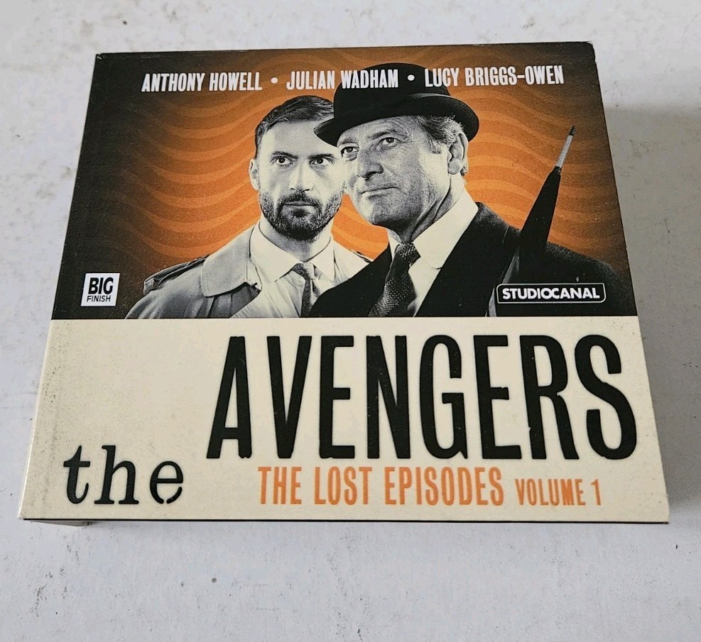 THE Avengers — The Lost Episodes Volume 1 One AUDIOBOOK CD SET