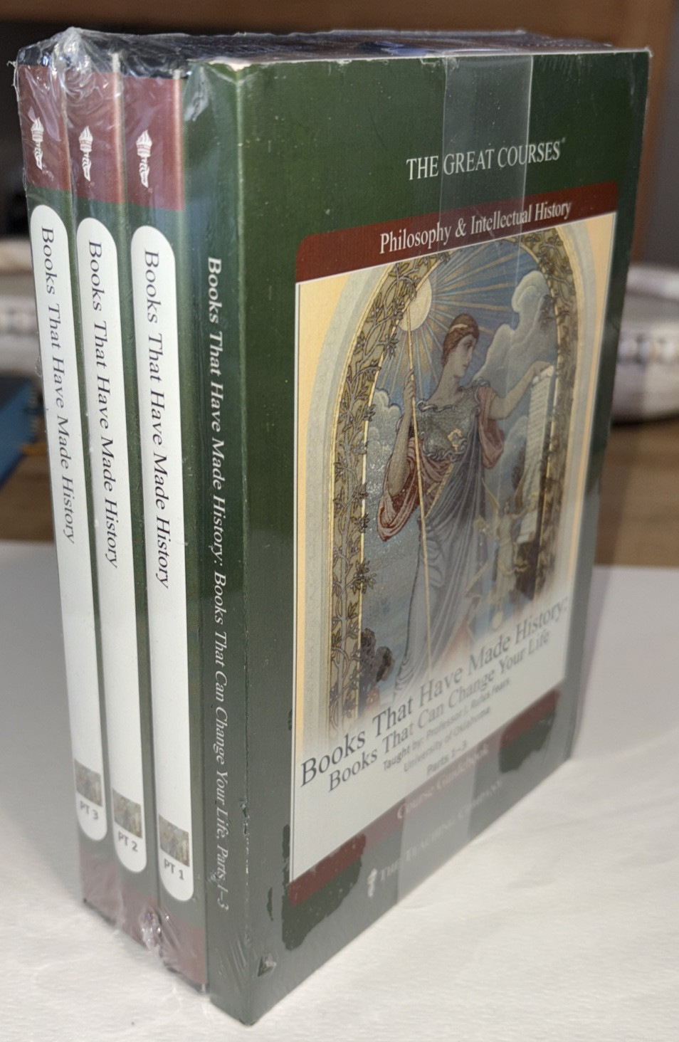Great Courses — Books That Have Made History Pts 1-3 Incl. 18 Discs Course Books