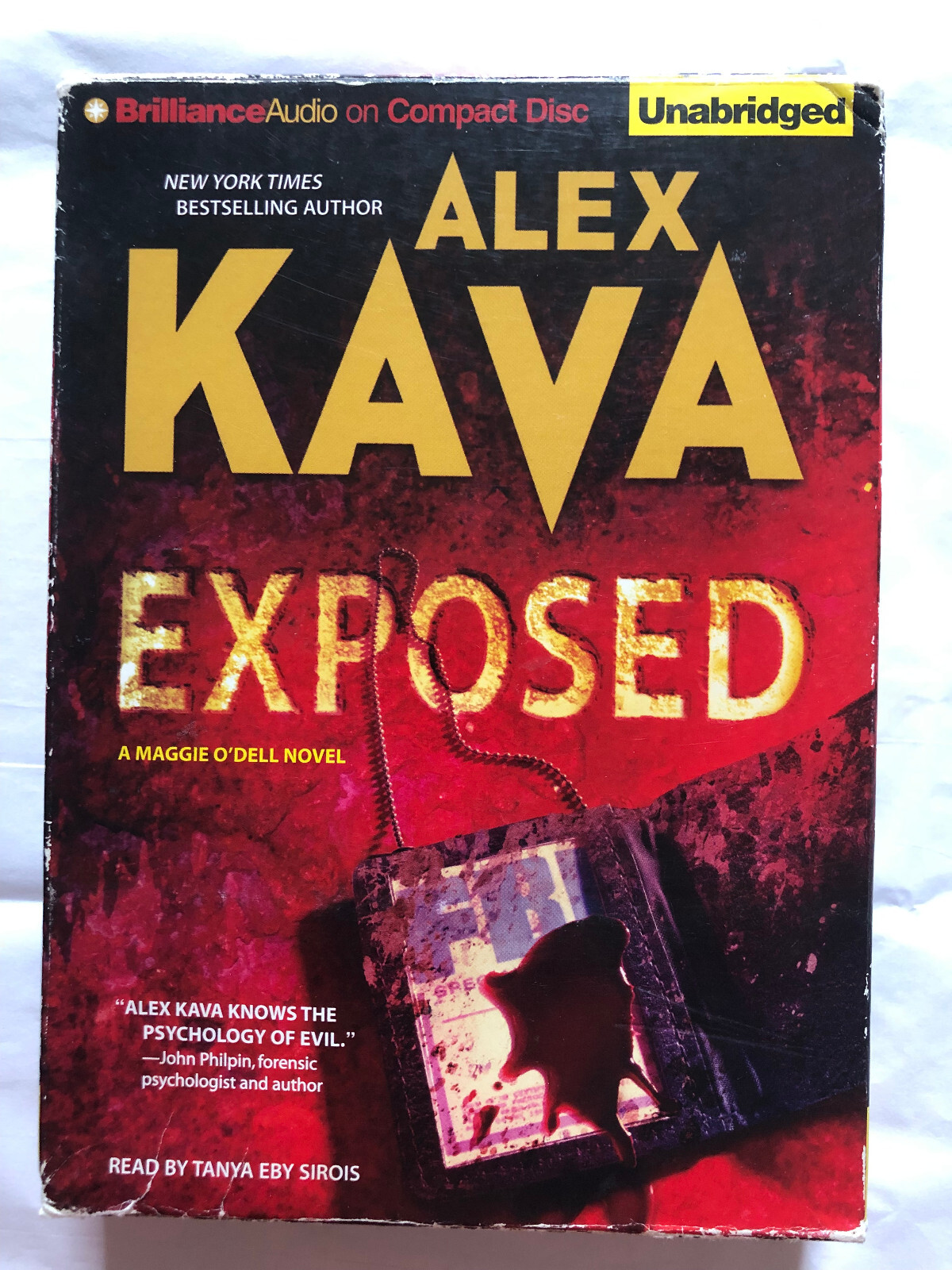 Maggie ODell Exposed Audio CD Alex Kava Nora Roberts 2008
