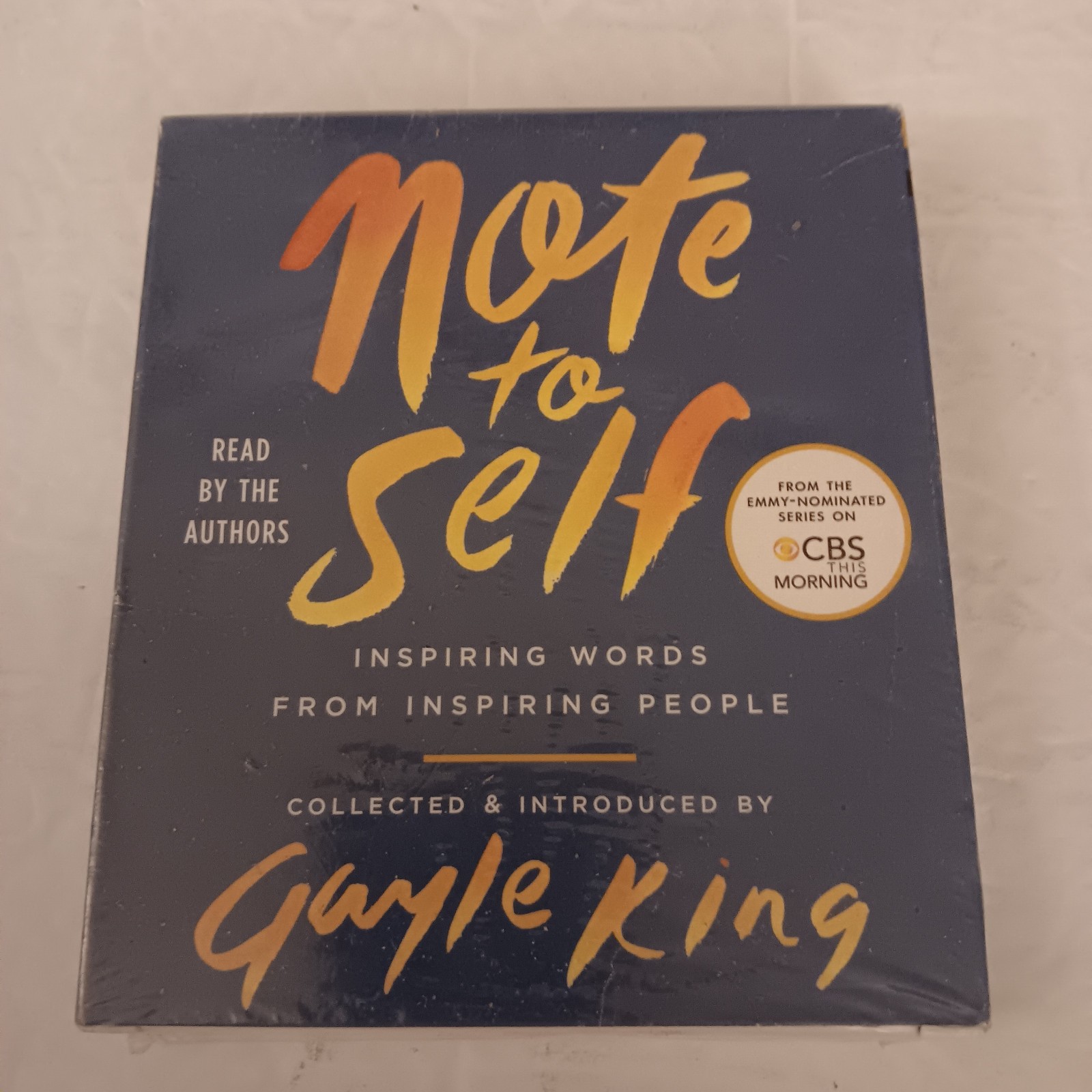 Note to Self : Inspiring Words from Inspiring People by Gayle King (2018,…