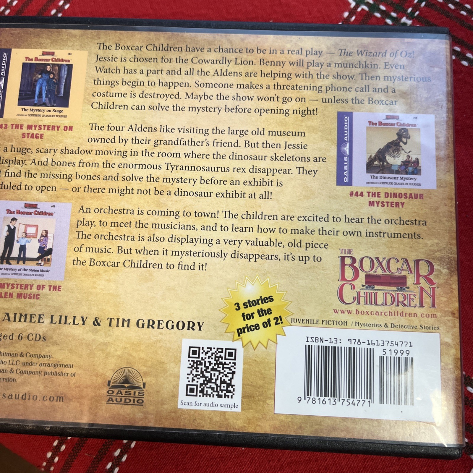 Boxcar Children Collection Volume 15 : The Mystery on Stage, the Dinosaur…