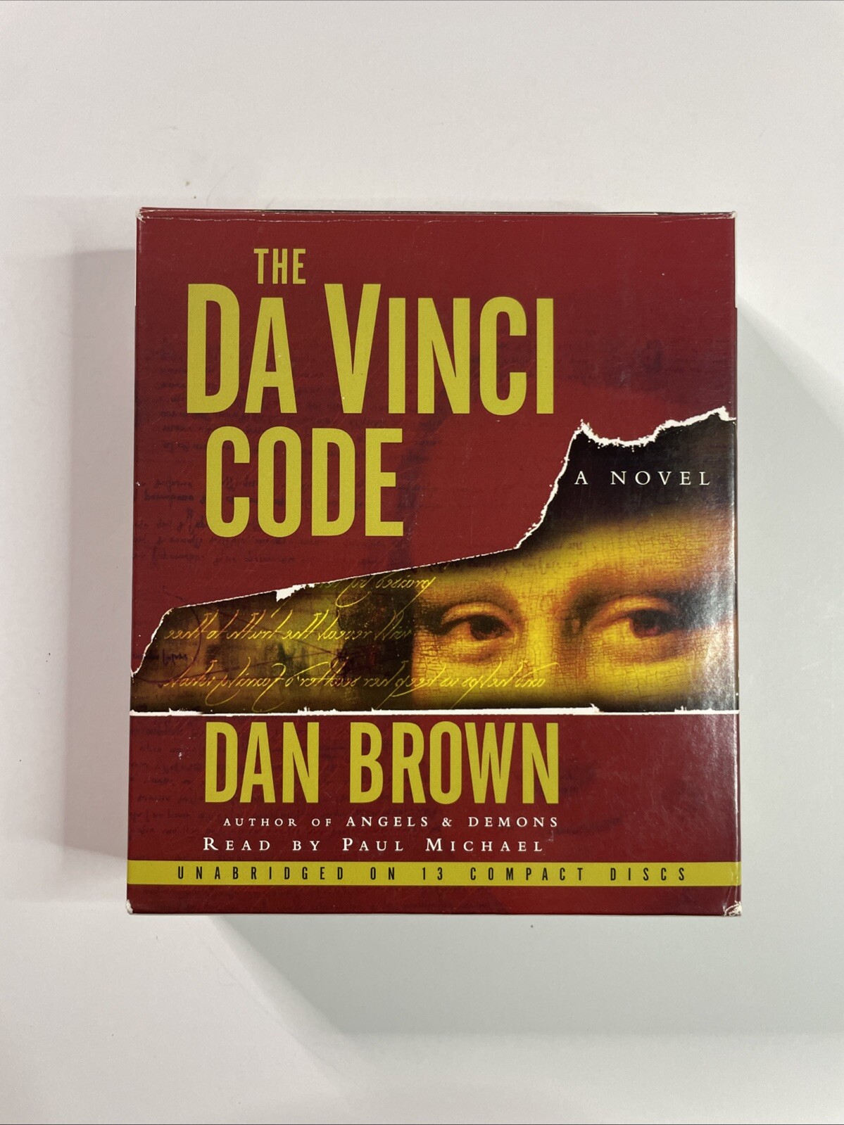 The Da Vinci Code by Dan Brown Unabridged Audiobook CD