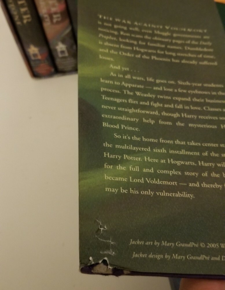 Harry Potter 4 Book Box Complete Set Collection 1 2 3 4 5 6 7