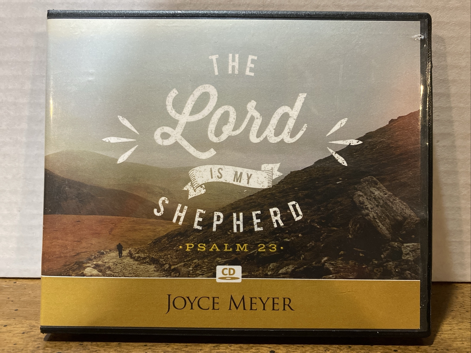 JOYCE MEYER: THE LORD IS MY SHEPHERD PSALM 23 4 CD AUDIO BOOK C377! NEAR MINT!