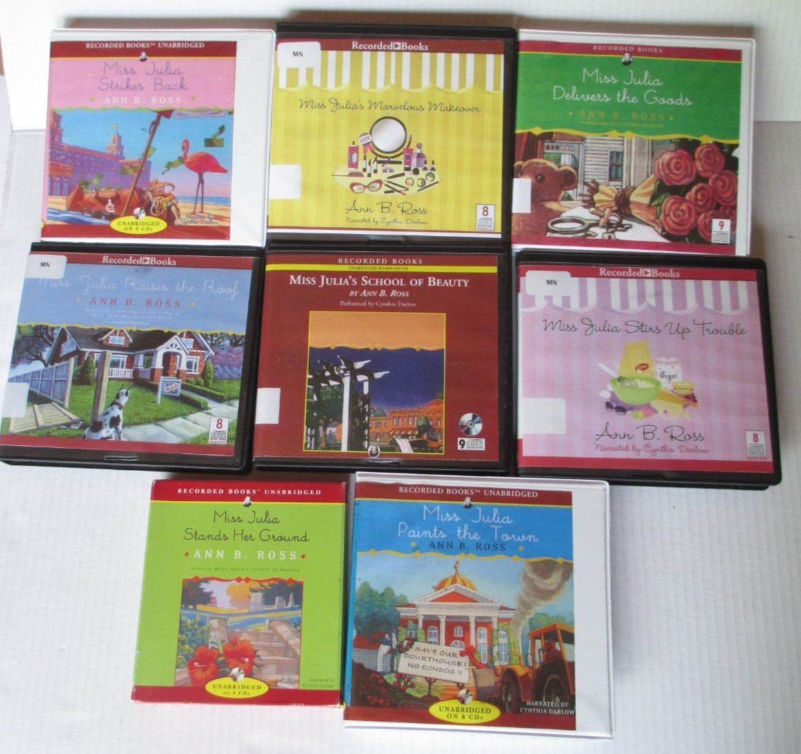 Your Choice from Miss Julia Series by Ann B. Ross Unabridged Audio CDs all VG