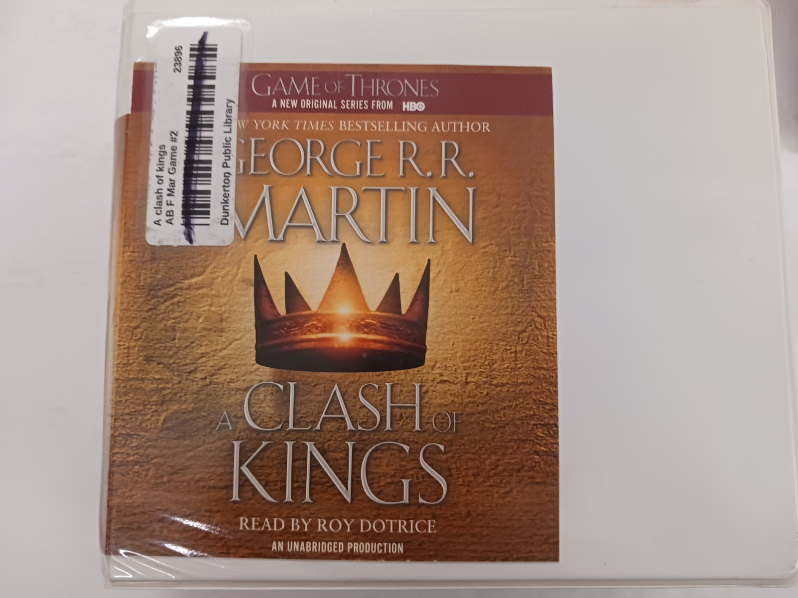 Game of Thrones Complete Audio CD Set 1-5 Unabridged 150 CDs Roy Dotrice Dragons