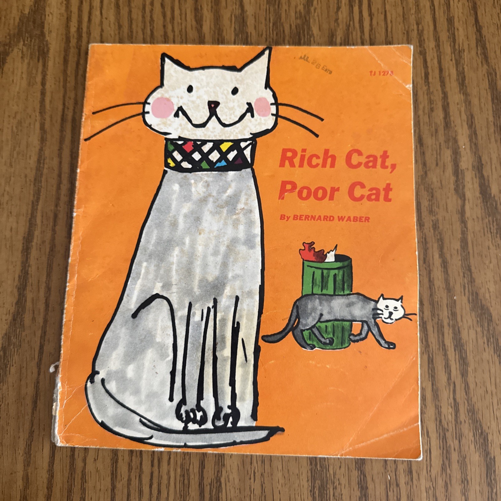 Rich Cat, Poor Cat (Blue Ribbon Book) by Waber, Bernard Paperback — Missing 1-2