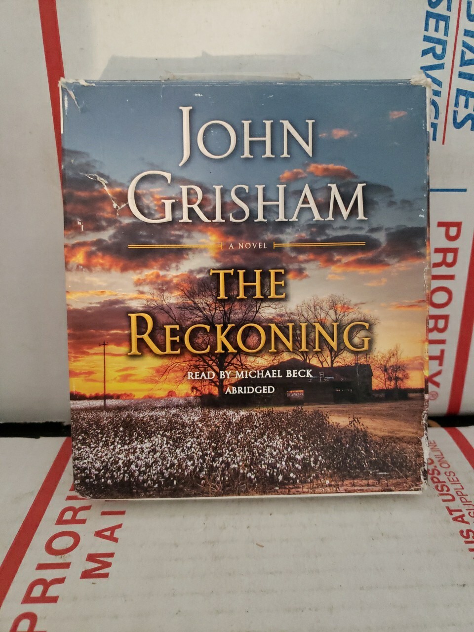 The Reckoning: A Novel by John Grisham (2018, 8 CDs) Abridged ~ Shelf62k