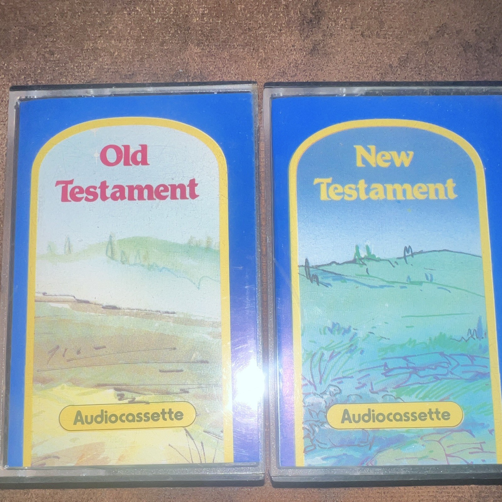 Old & New Testament Bible Stories Audiobook Cassette Set 2 Tapes English