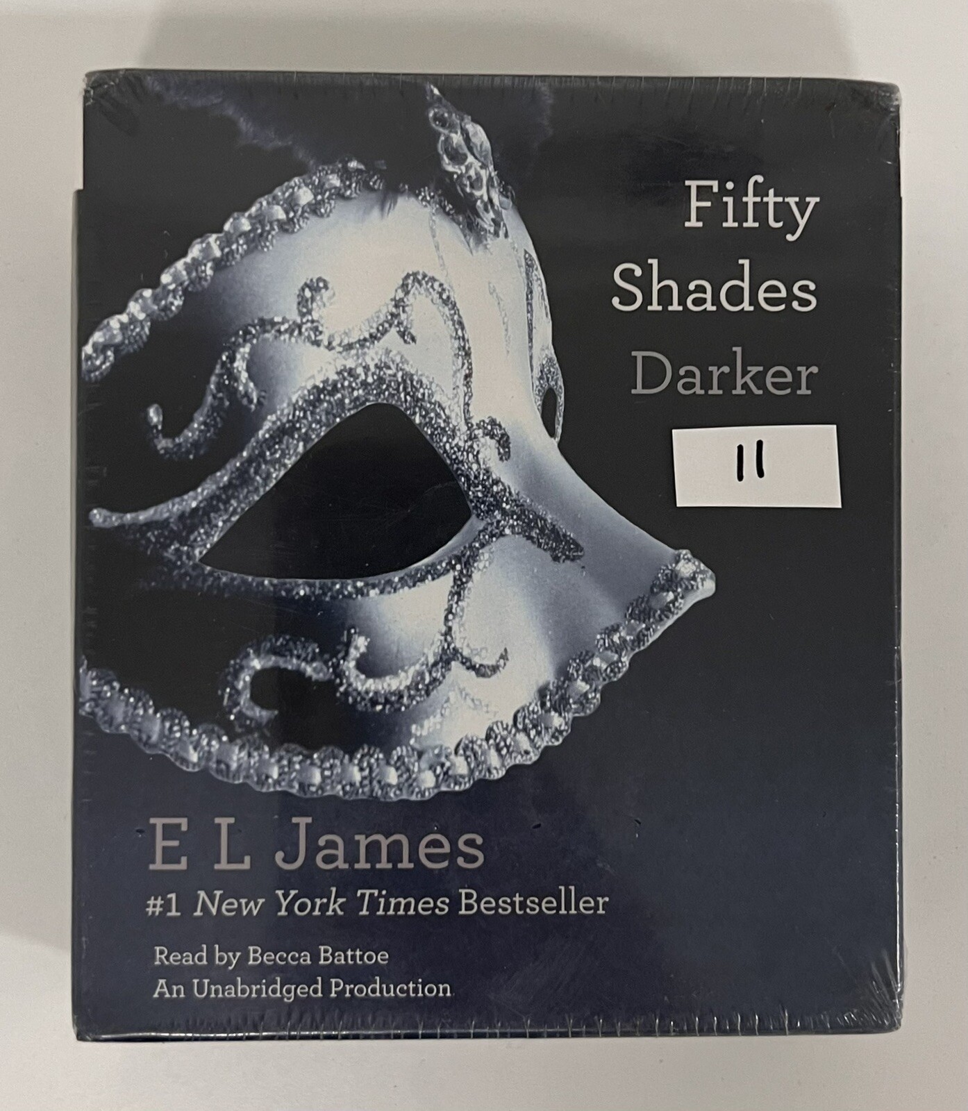 Fifty Shades Darker Audiobook by E. L. James 2011 16 CDs unabridged New Sealed