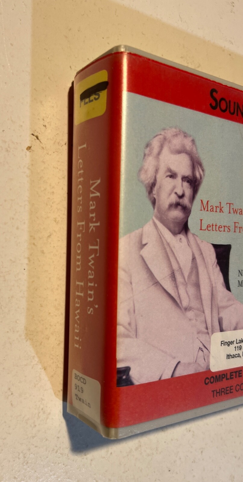 Mark Twain’s Letters from Hawaii by Mark Twain (Audio CD ex-library 2011 )