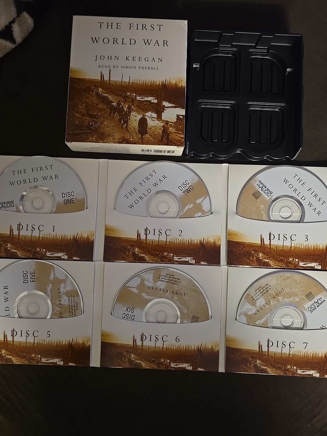 The First World War Audiobook CD Abridged by John Keegan Read by Simon Prebble