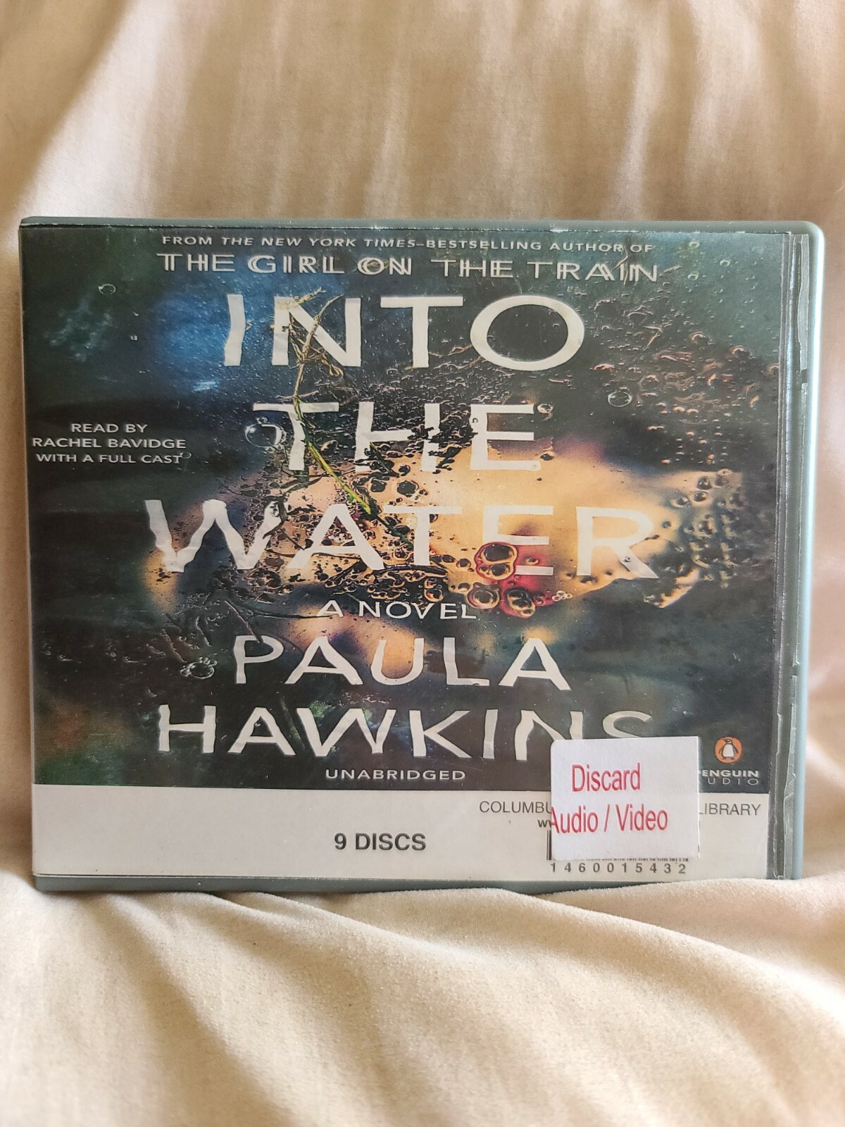 Shelf162D Audiobook~ Into the water — Paula Hawkins — unabridged