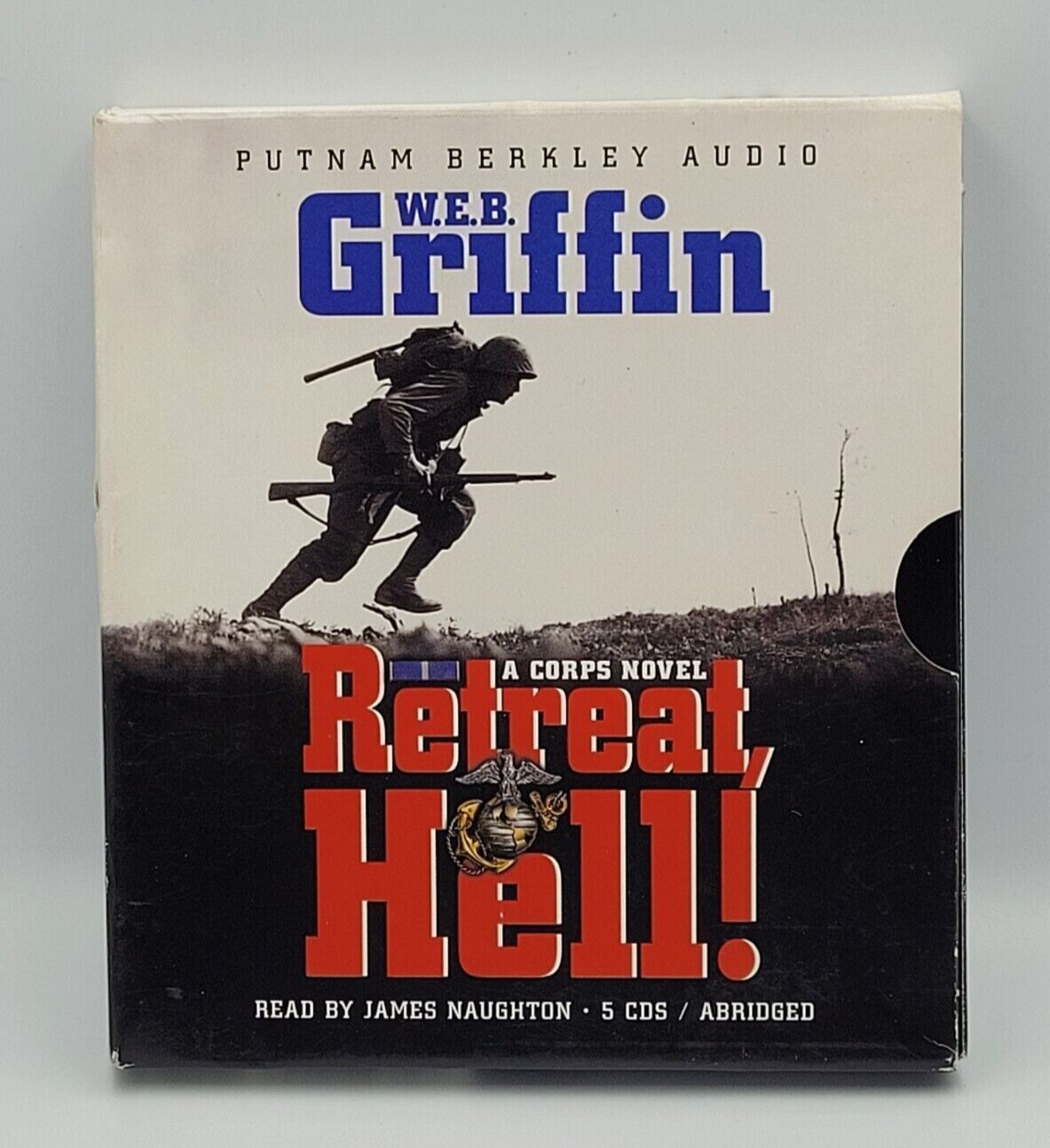 Retreat, Hell! W. E. B. Griffin Audiobook 5 CDs 2004 Corps Novel Used