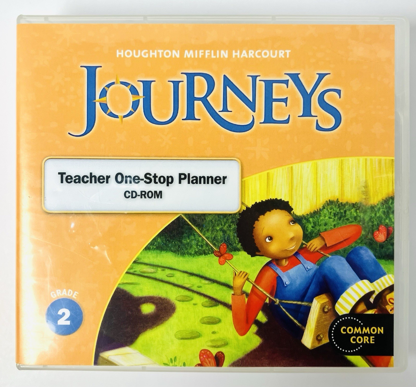 JOURNEYS Houghton Mifflin Harcourt Grade 2 Teacher One-Stop Planner CD-ROM