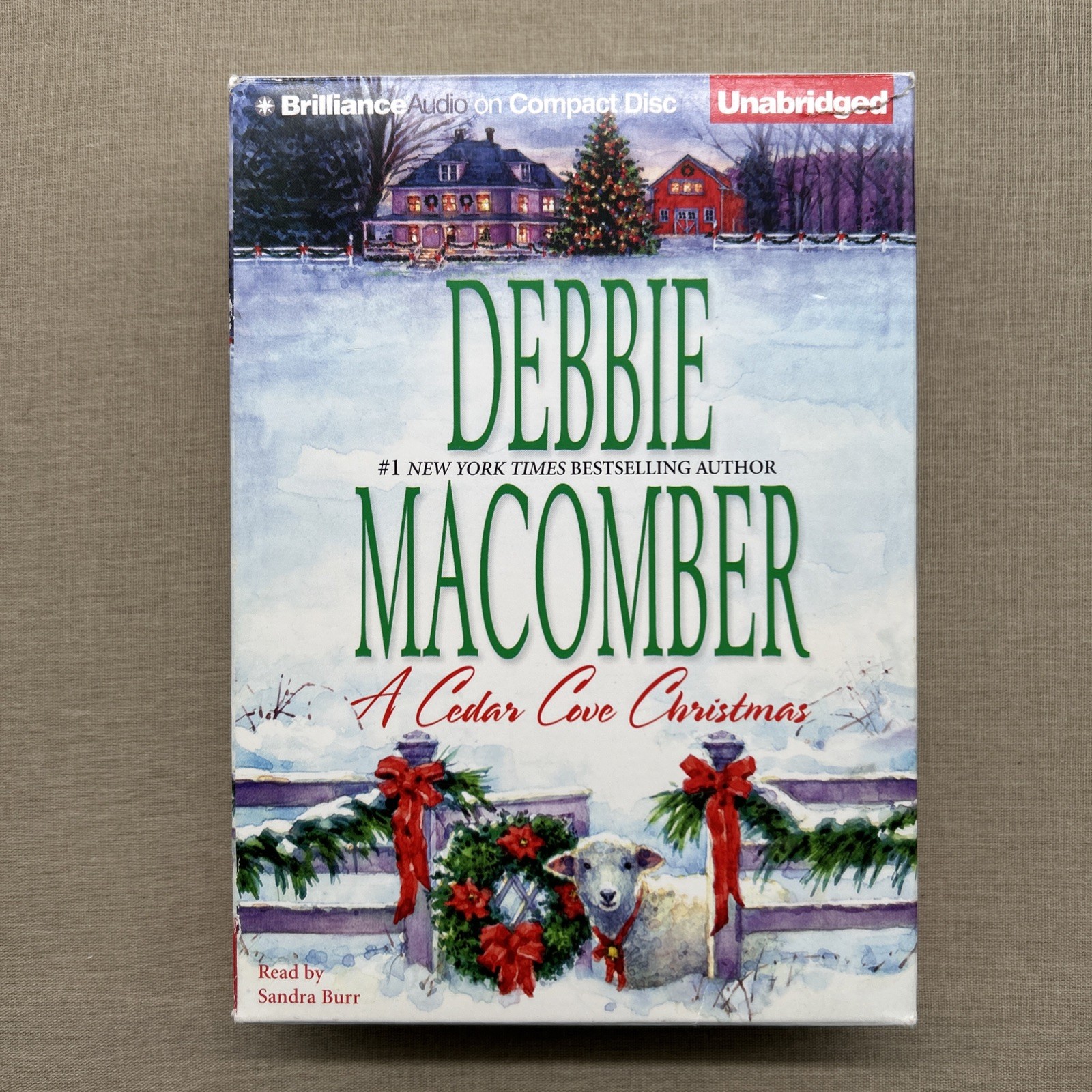 A Cedar Cove Christmas by Debbie Macomber (Audiobook CD 5-Disc Set) Unabridged