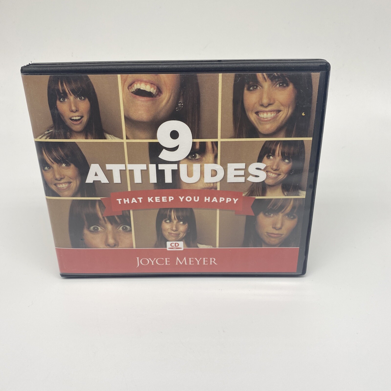 Nine 9 Attitudes That Keep You Happy — Joyce Meyer — 4 CD Set