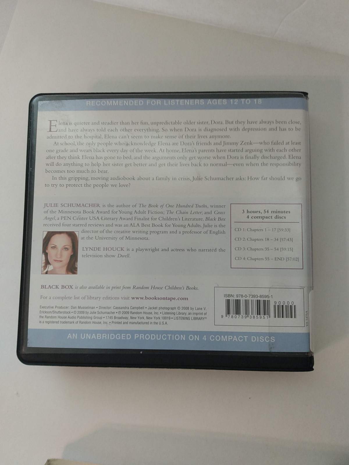Lot of 7 Audiobook CD sets Tween Young Adult Fiction: Skink Three Quarters Dead