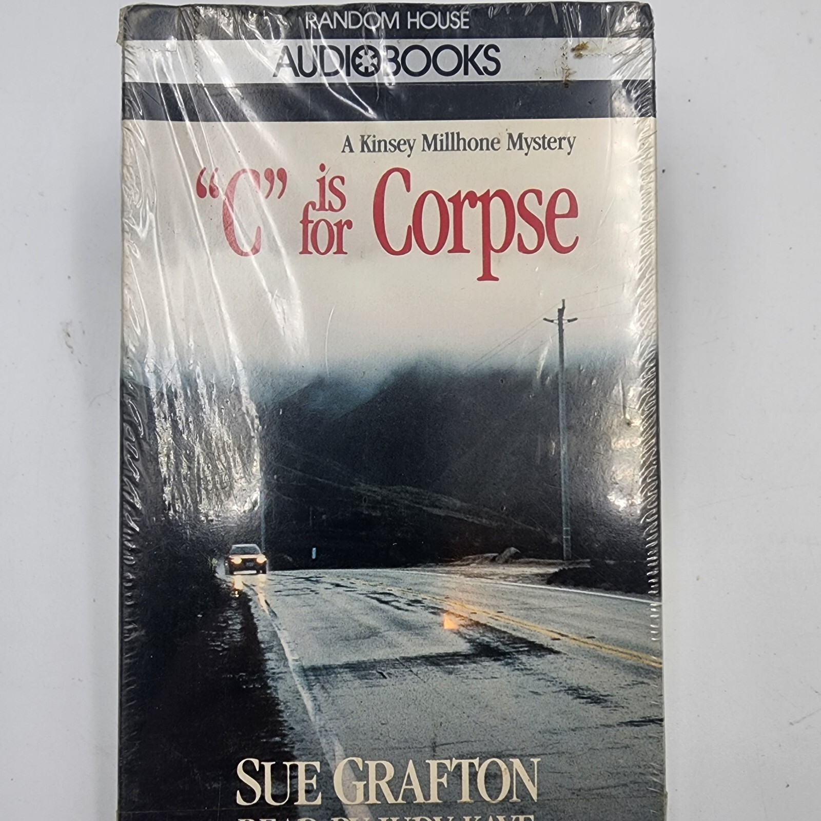 «C» Is For Corpse By Sue Grafton Cassette Tape Audio Book — Abridged Version