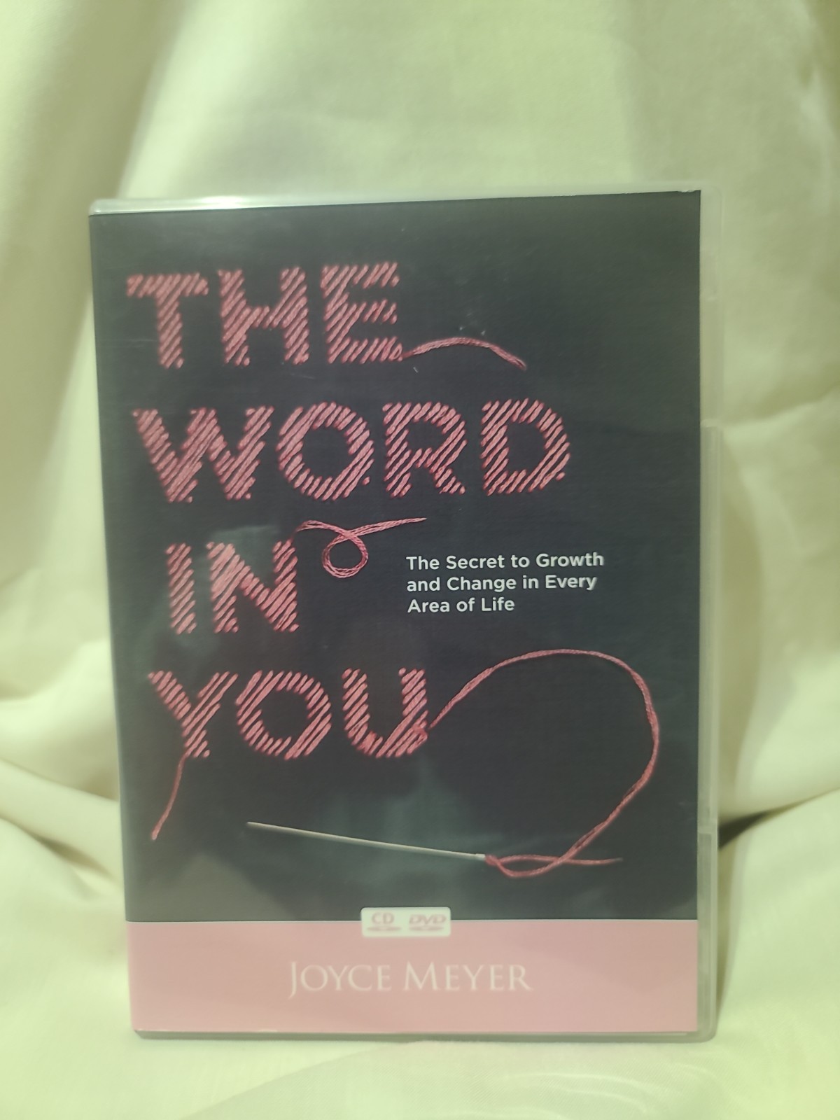Joyce Meyer The Word in You DVD + 4 CDs Secret to Growth and Change Bible Study